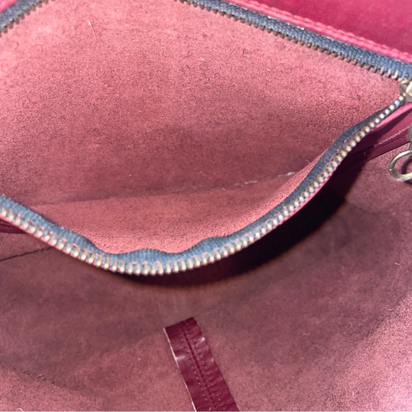 Coach 80’s HTF Glovetanned Leather Drawstring Shoulder Pouch No.4025 - Picture 10 of 16